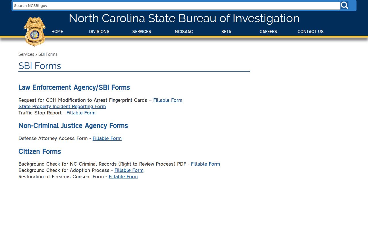 Alleghany County criminal record review and correction forms